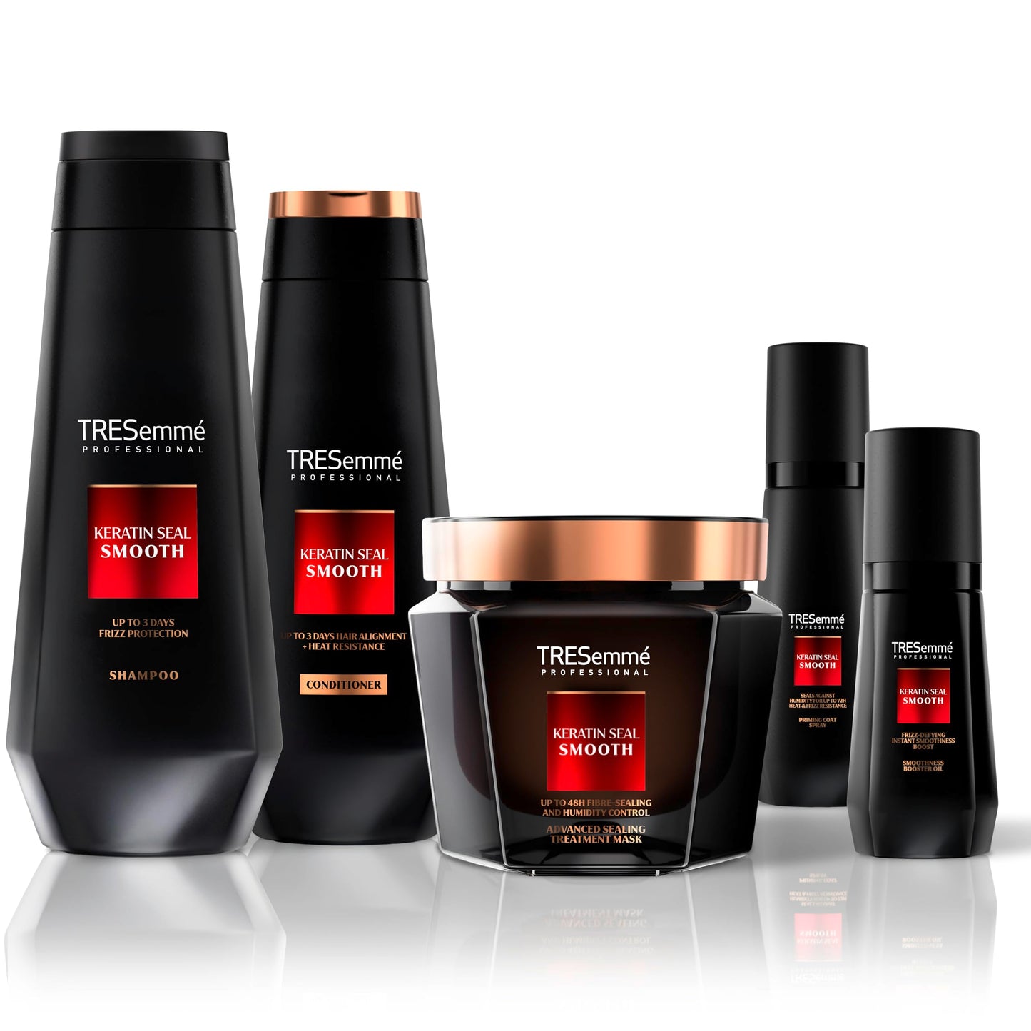 TRESemme Keratin Seal Smooth Shampoo salon-grade hair care for frizz-defying smoothness 250 ml