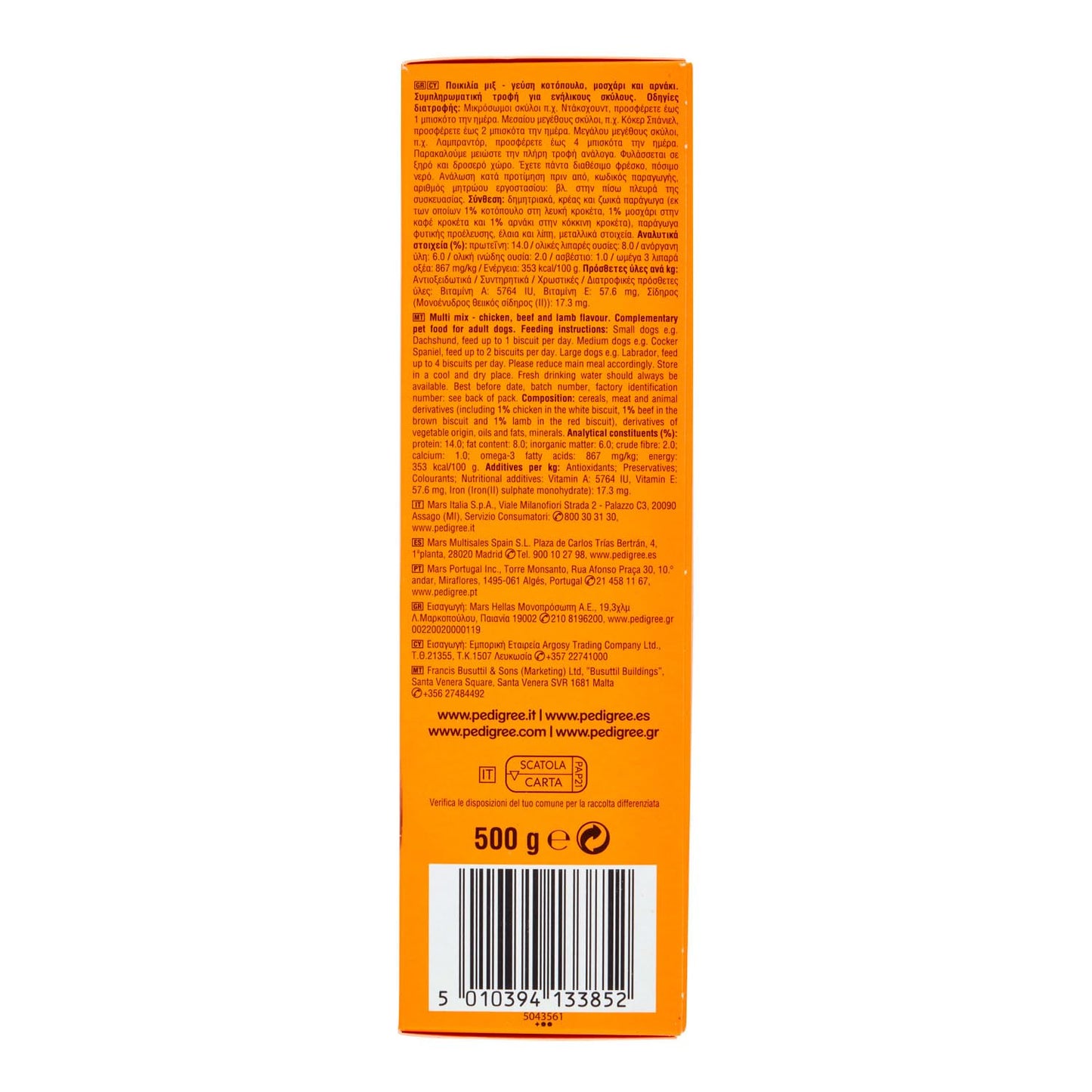Pedigree Biscrok – Original, 500 g