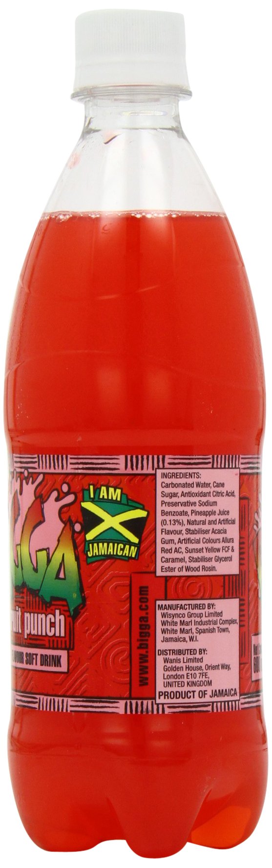 Bigga Fruit Punch 600 ml (Pack of 12)