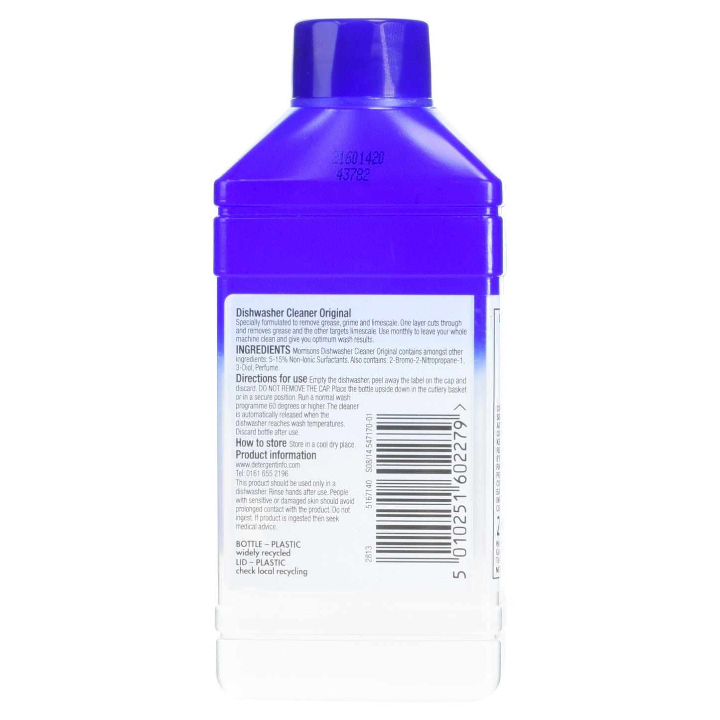 Morrisons Dishwasher Cleaner Original 250ml