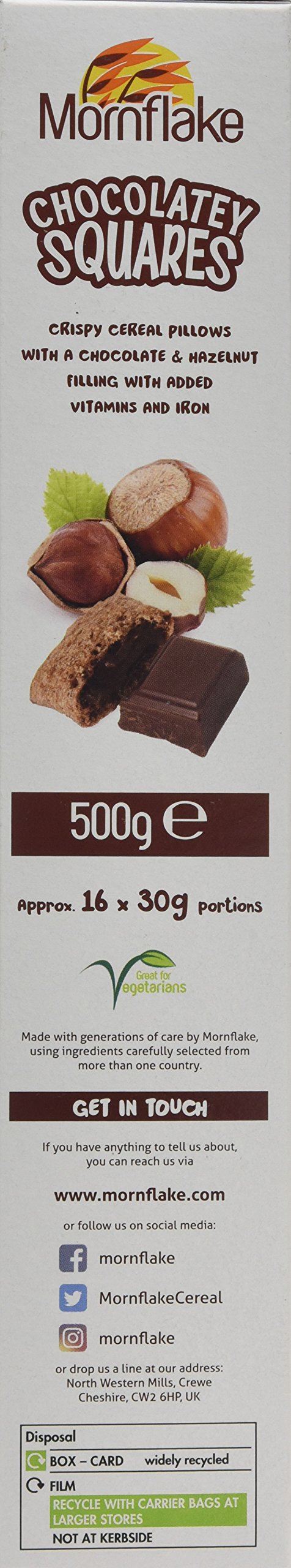 Mornflake Chocolatey Squares, 500g