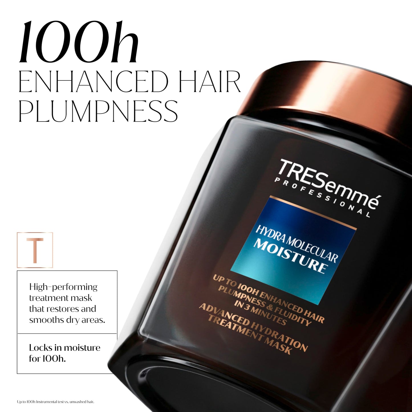 TRESemme Hydra Molecular Moisture Mask hair treatment for a salon-sculpted look 300 ml