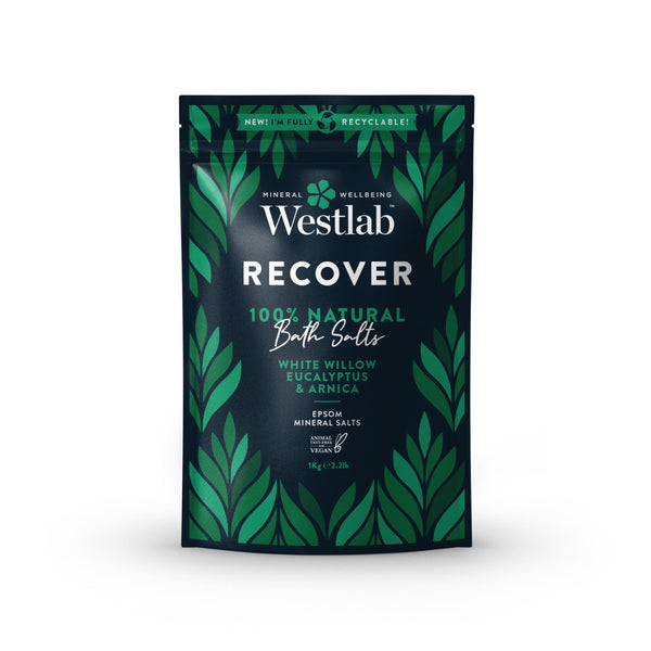 Westlab Recover Bath Salts White Willow & Eucalyptus, 1kg