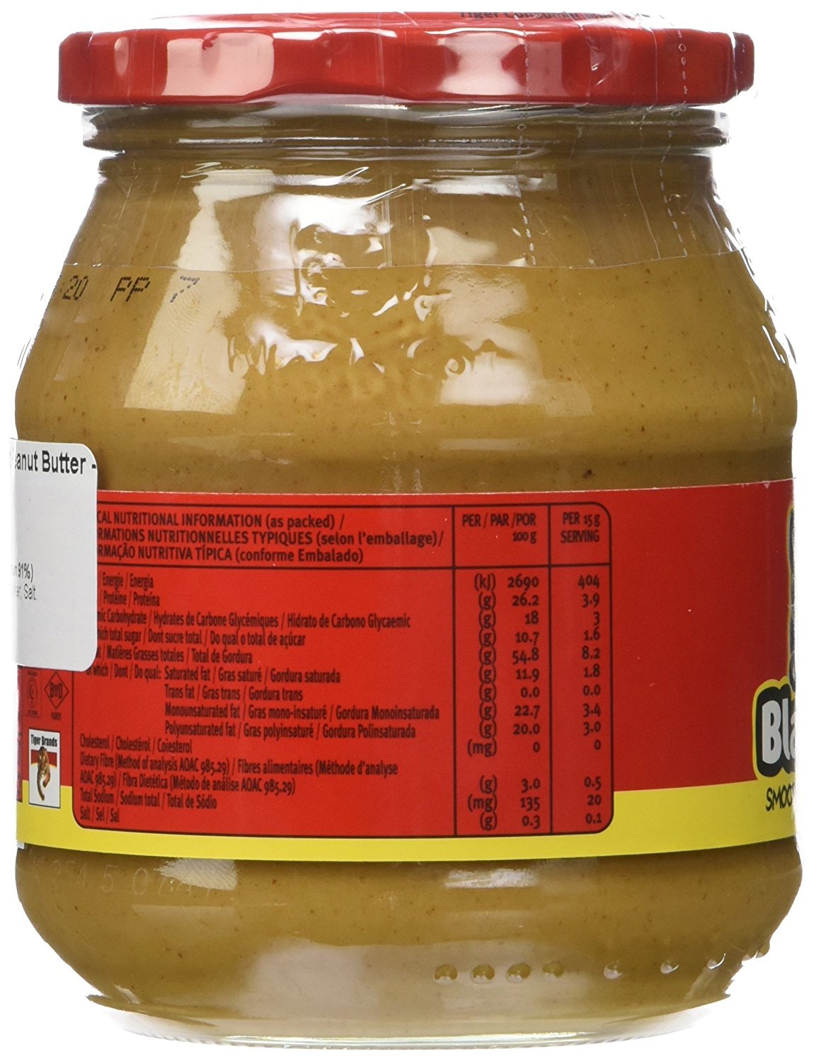 Black Cat Smooth Peanut Butter 400g - South African Peanut Butter - South African Smooth Peanut Butter