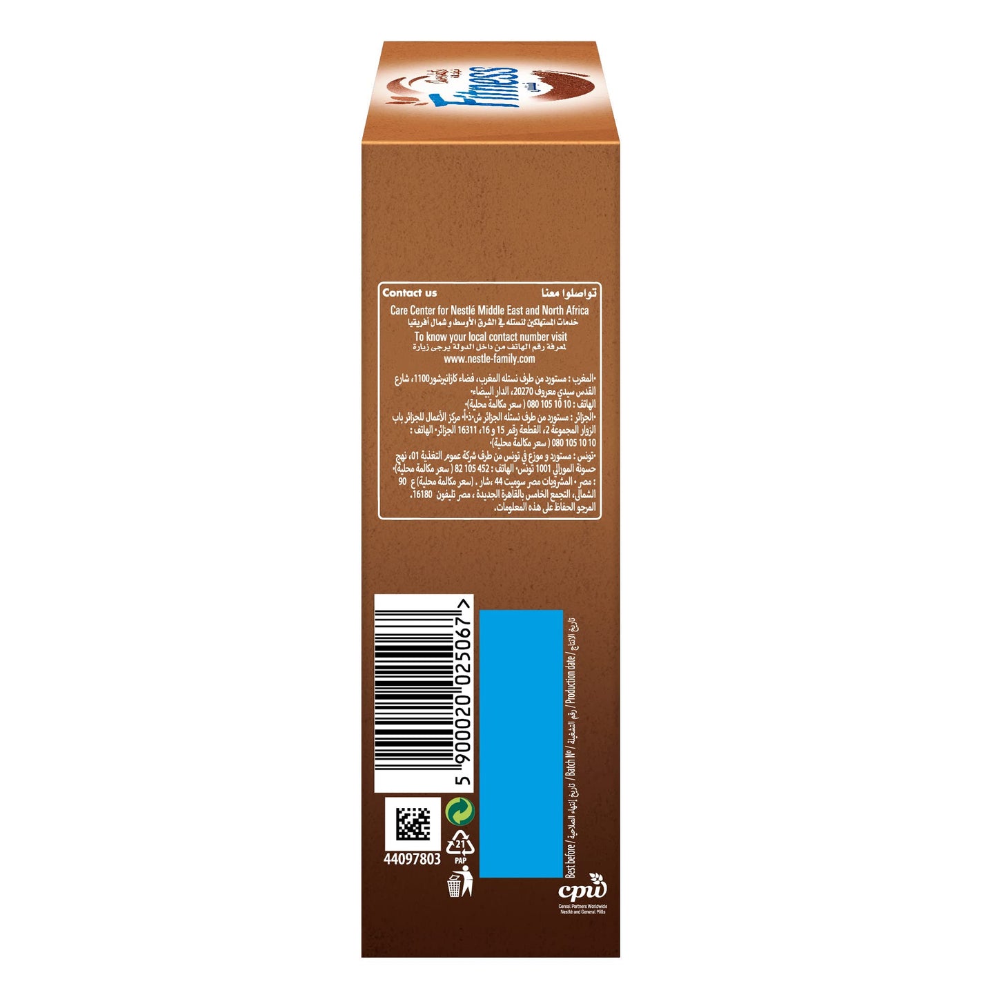 Nestle Fitness Chocolate Breakfast Cereal Bar - 6 bars
