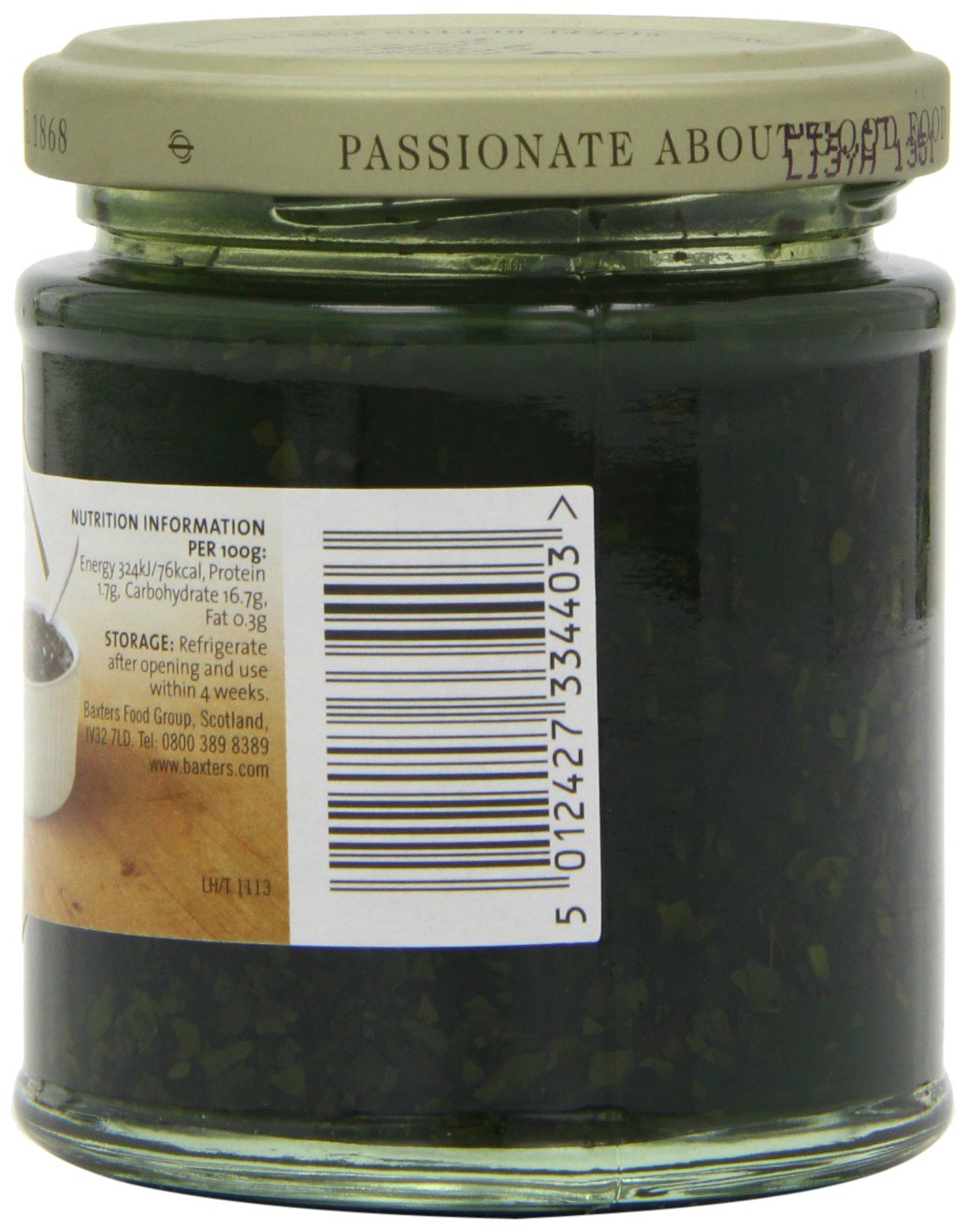 Baxters Mint Sauce 170g