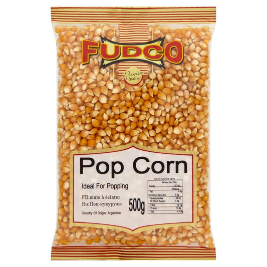 Fudco Popping Corn 500g