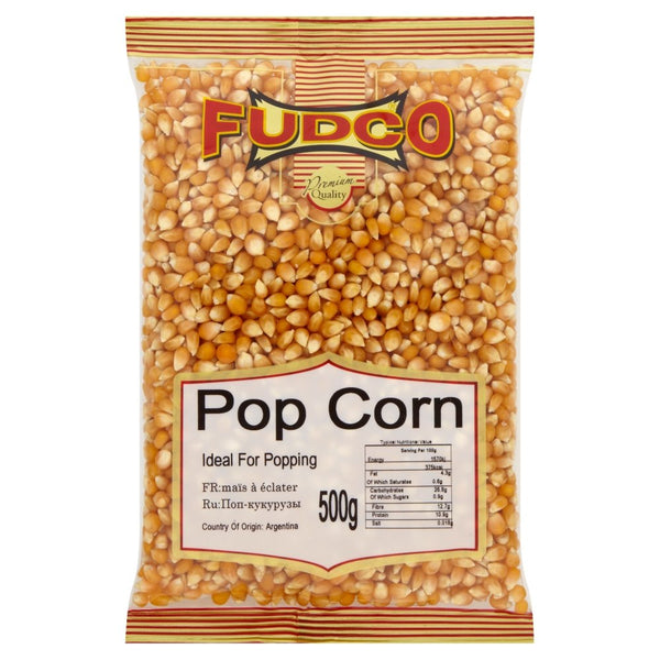 Fudco Popping Corn 500g