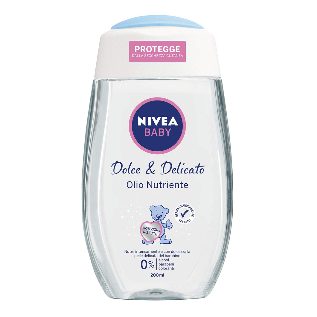 NIVEA Baby Gentle Nourishing Oil, 200ml