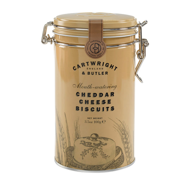 Cartwright & Butler Cheddar Cheese Biscuits Tin 100g