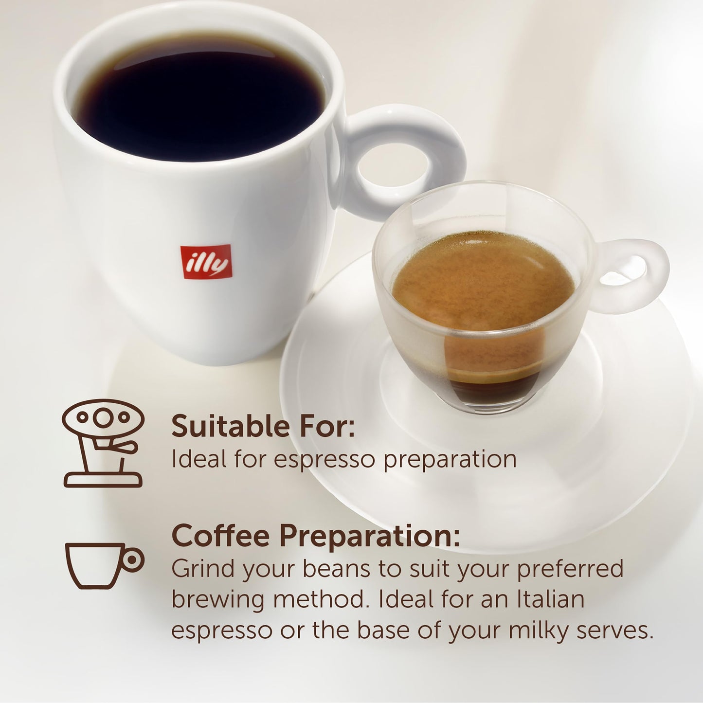illy Brazil Cerrado Mineiro Single Origin 100% Arabica Coffee Beans - Regenerative Agriculture Certified - Ideal For Moka Pots & Filter Coffee - 250g Tin