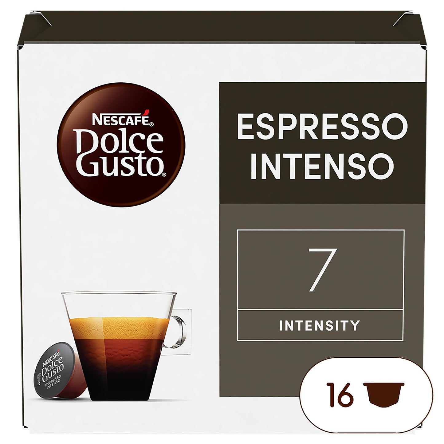 Nescafe Dolce Gusto Espresso Intenso, 16 Pods