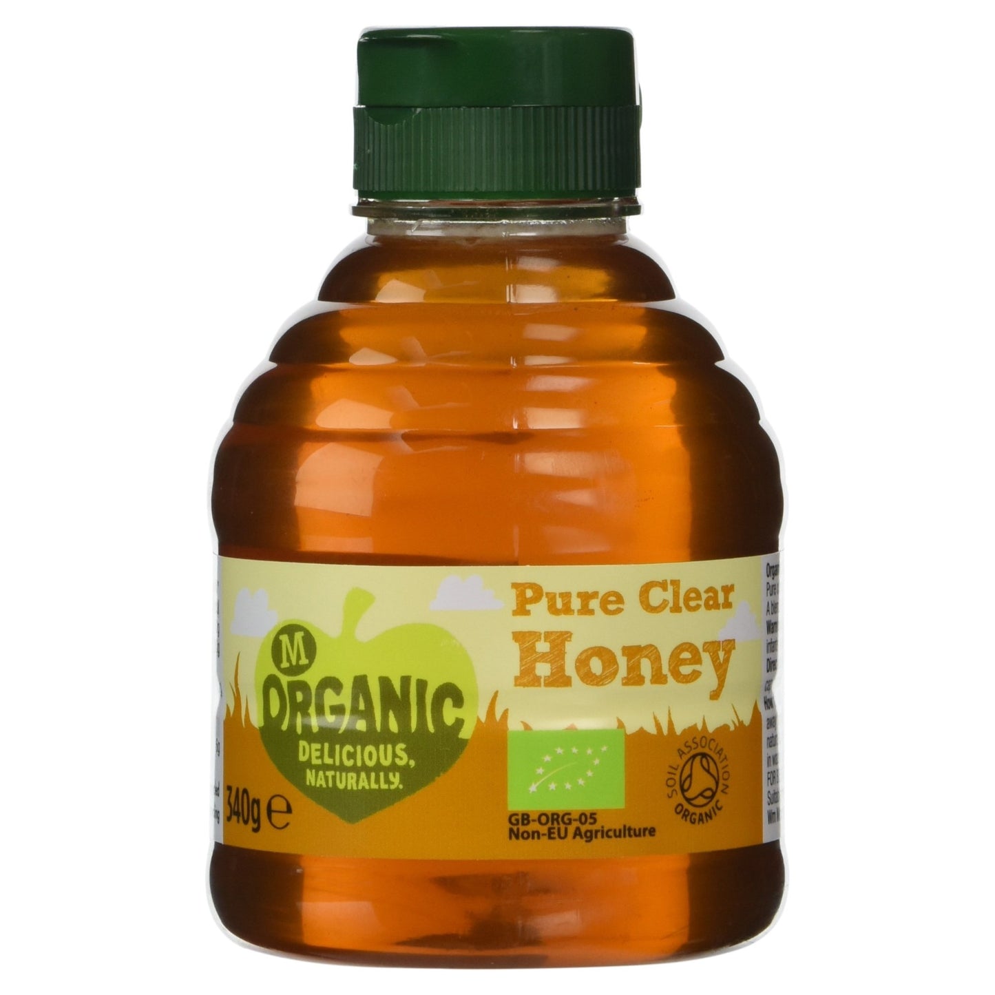 Morrisons Squeezy Organic Honey 340g