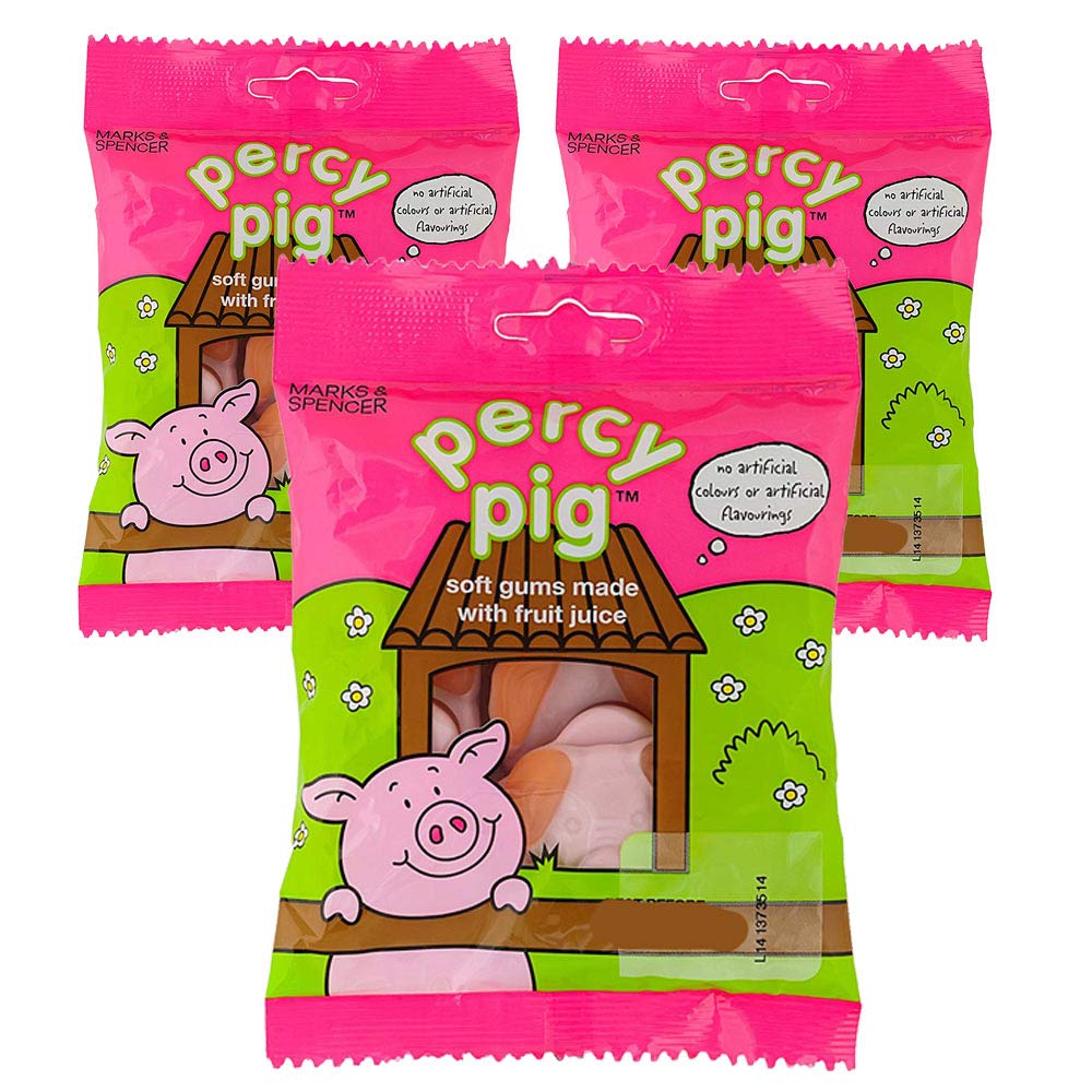 Marks & Spencer Percy Pig Soft Gums, 100g x 3