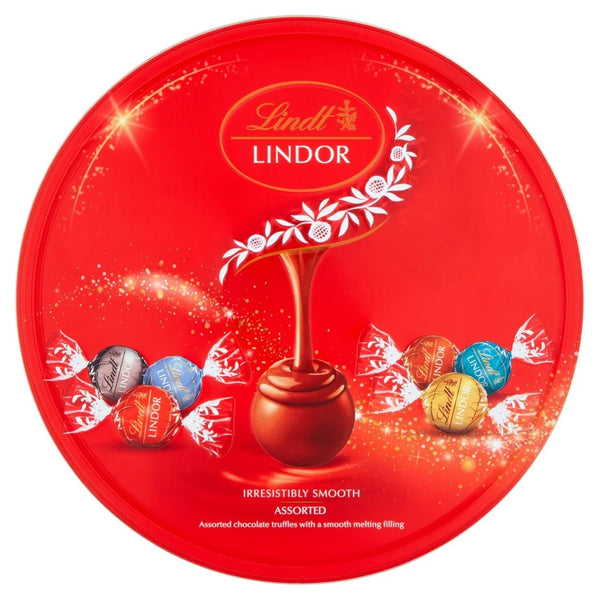 Lindt Lindor Chocolate Truffle Selection Gifting Tin 450g