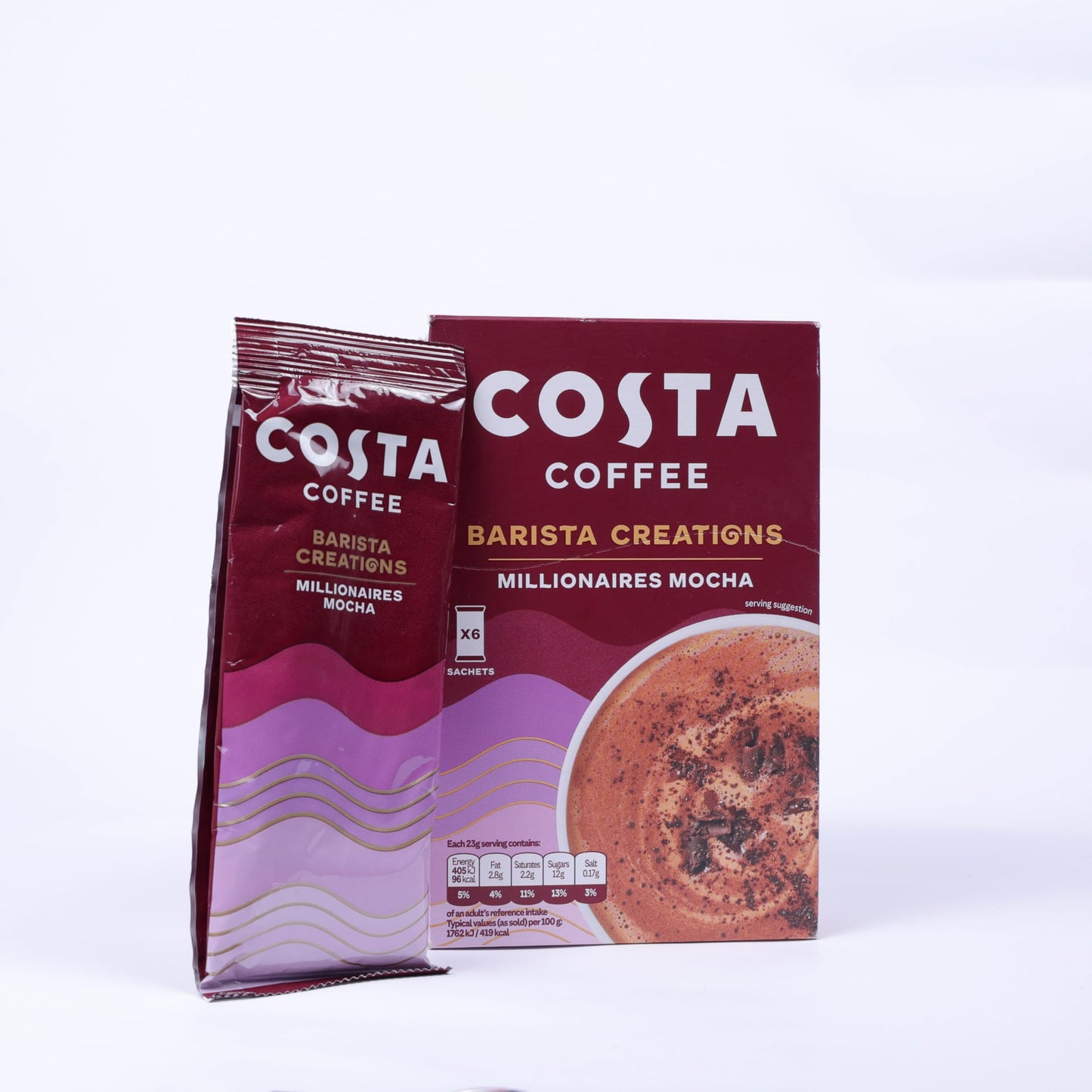 Costa Coffee Barista Creations Millionaires Mocha 6 x 23g (138g)