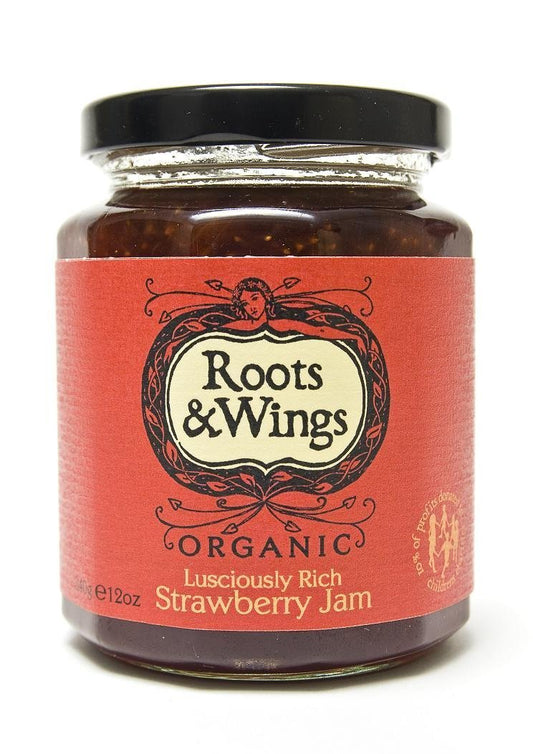 Roots & Wings Organic Strawberry Jam 340g
