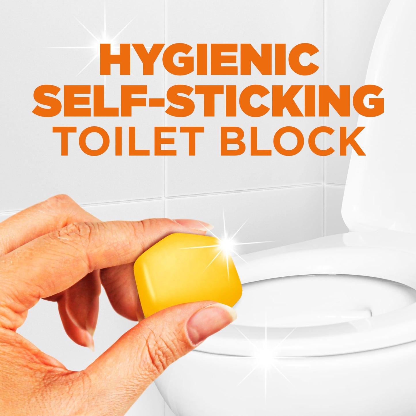 Harpic Hygienic Fresh Sticker Adhesive Toilet Block