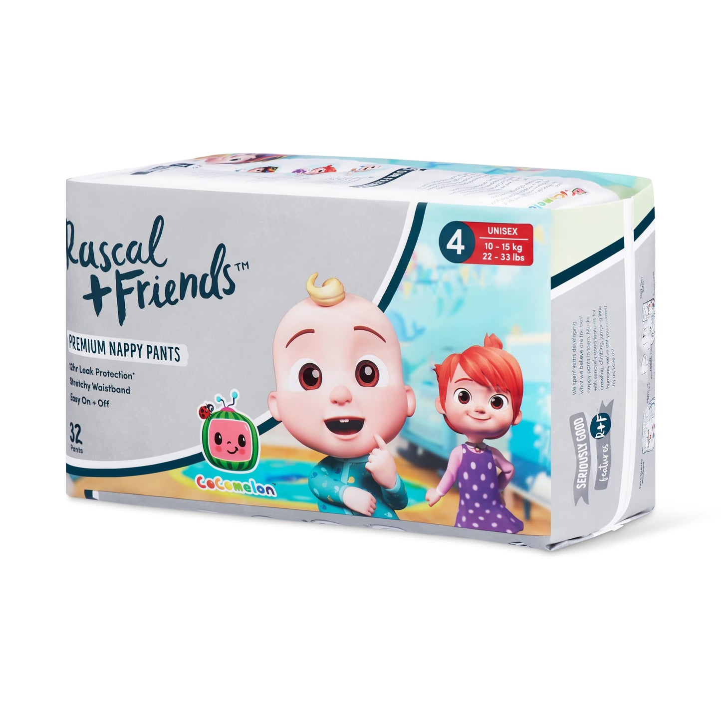 Rascal + Friends Unisex Premium Nappy Pants 32 Pants