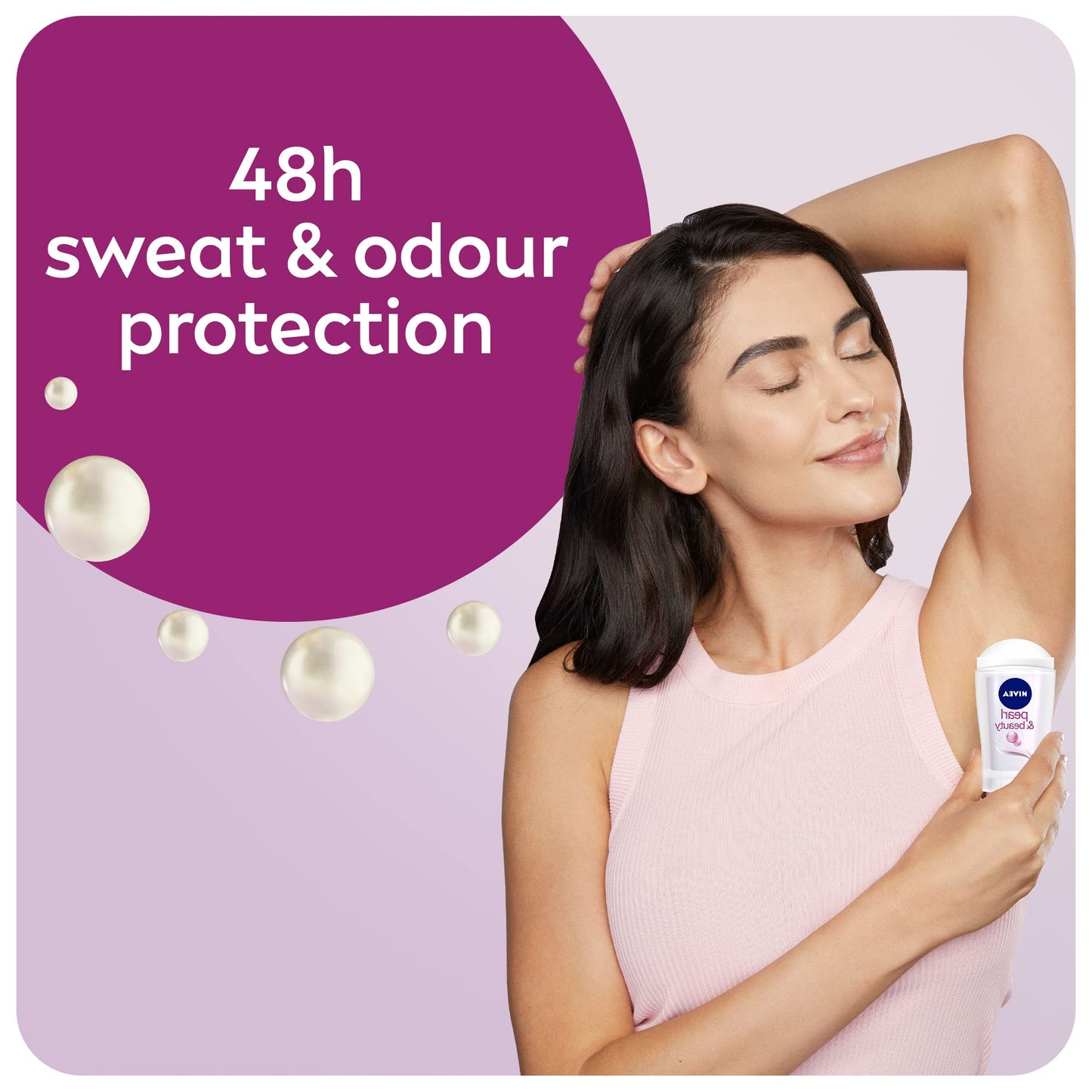 Nivea Pearl & Beauty Anti-Perspirant Stick 48h 40 ml / 1.3 oz