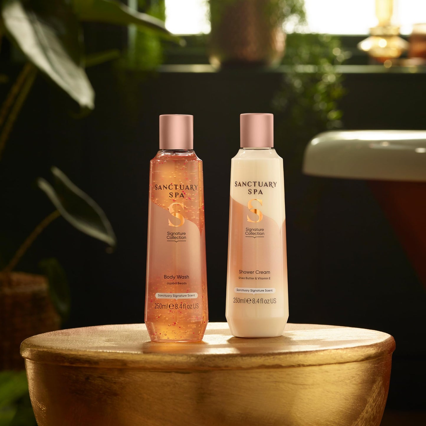 Sanctuary Spa Lily and Rose Shower Gel, Body Wash, Vegan and Cruelty Free, 250ml