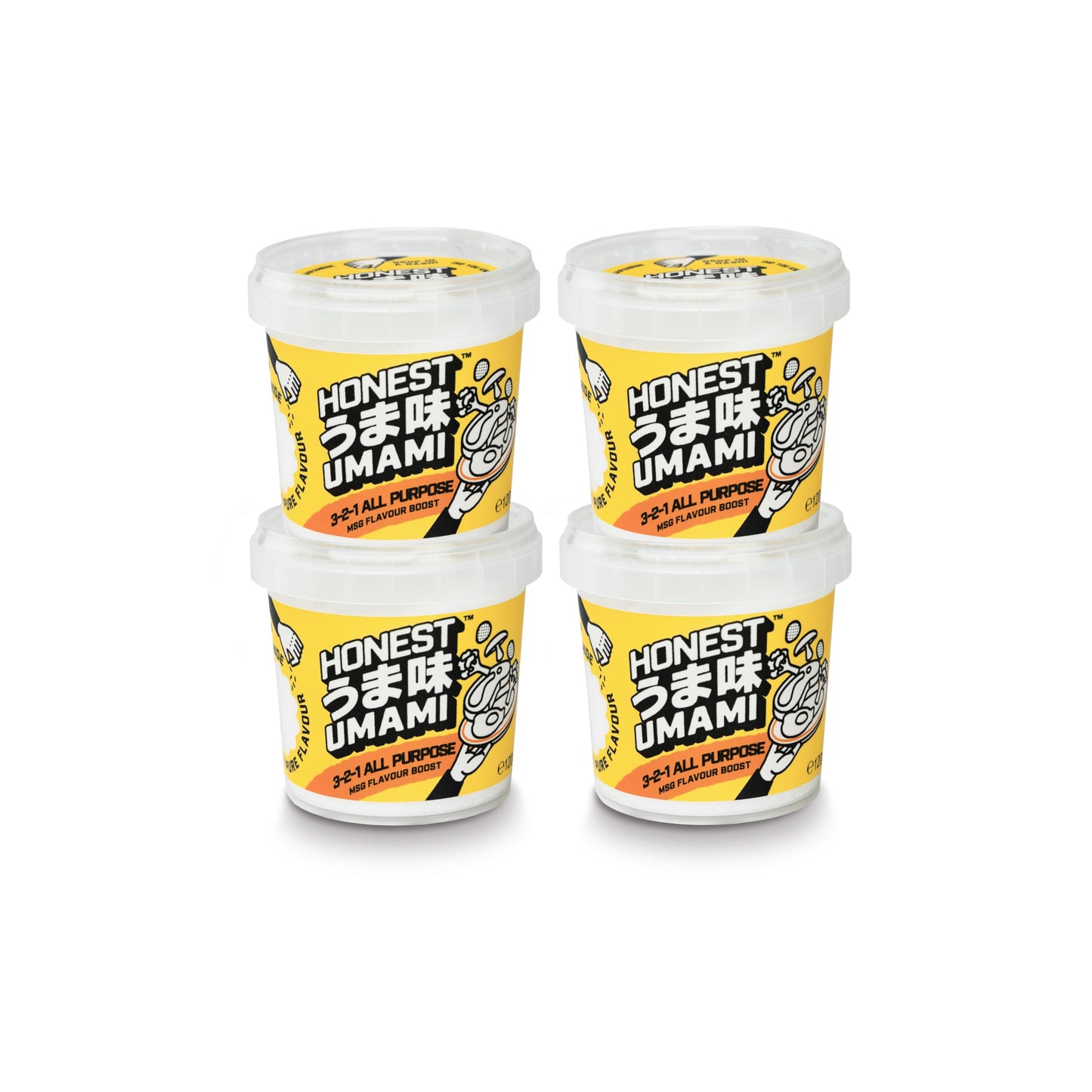 Honest Umami 3-2-1 All-Purpose MSG Flavour Boost | Monosodium Glutamate | Umami Seasoning