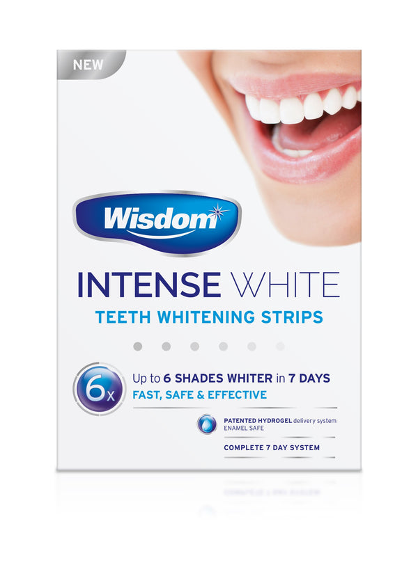 Wisdom Intense White Teeth Whitening Strips