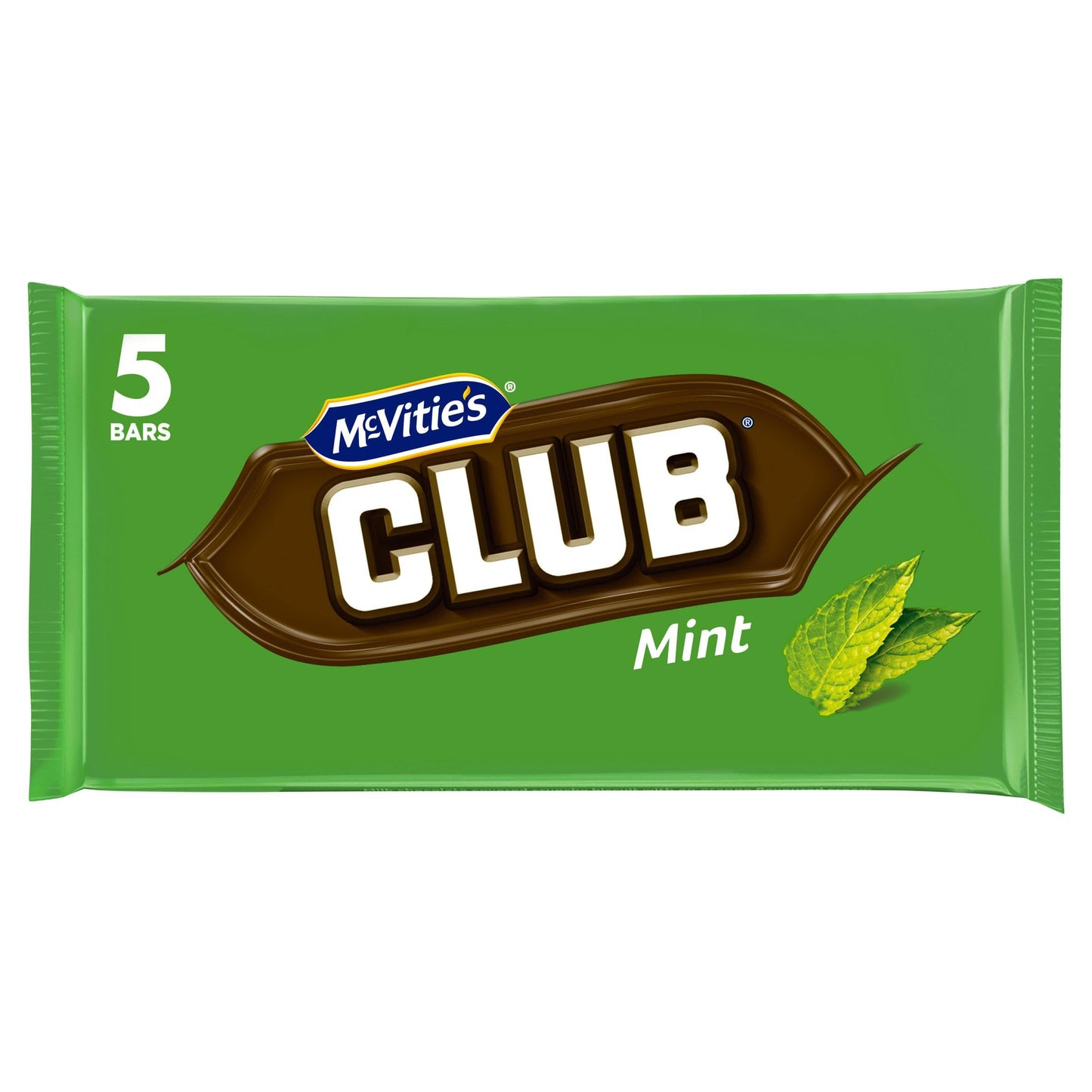 McVitie's Club Mint Bars, 5x22g