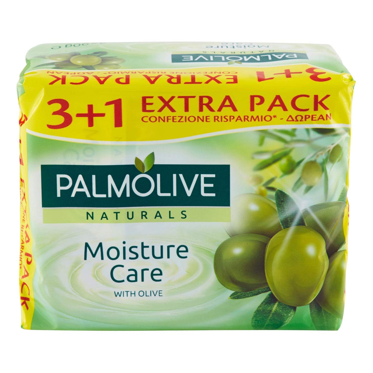 Palmolive Naturals - Soap, Enriched with Olive Extract - 360 g, 4 Pieces