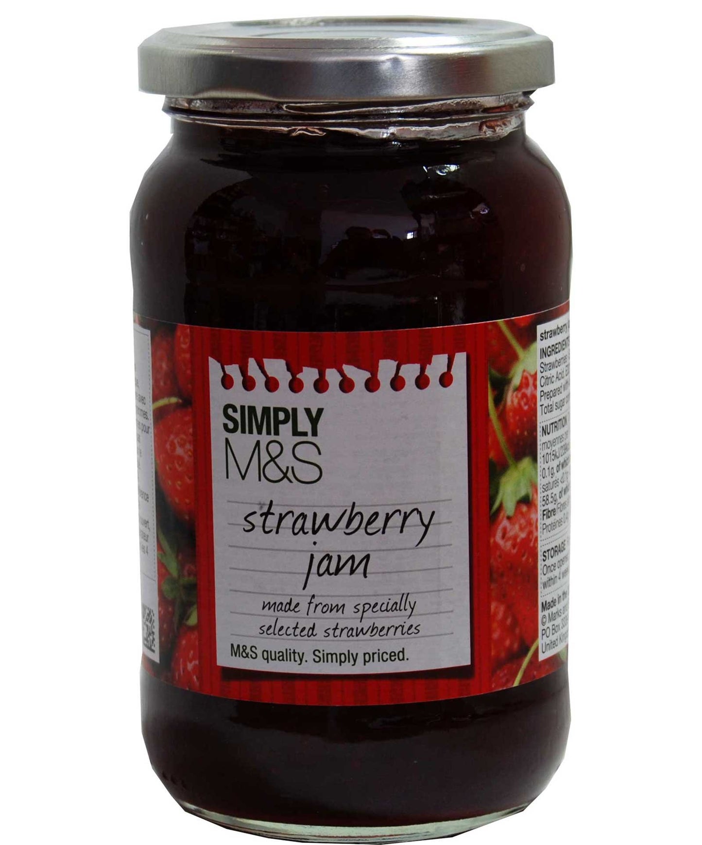 Marks & Spencer - Simply M&S Strawberry Jam 454g (From the UK) by Marks & Spencer
