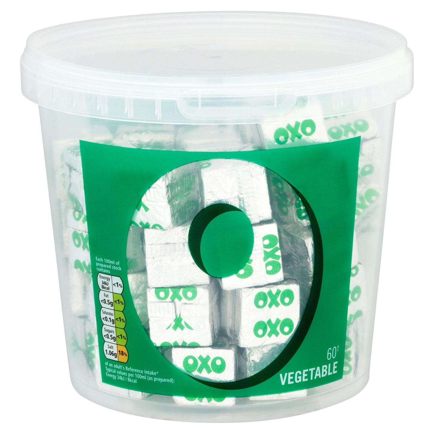 Oxo Vegetable Stock Cubes - 6x60cubes