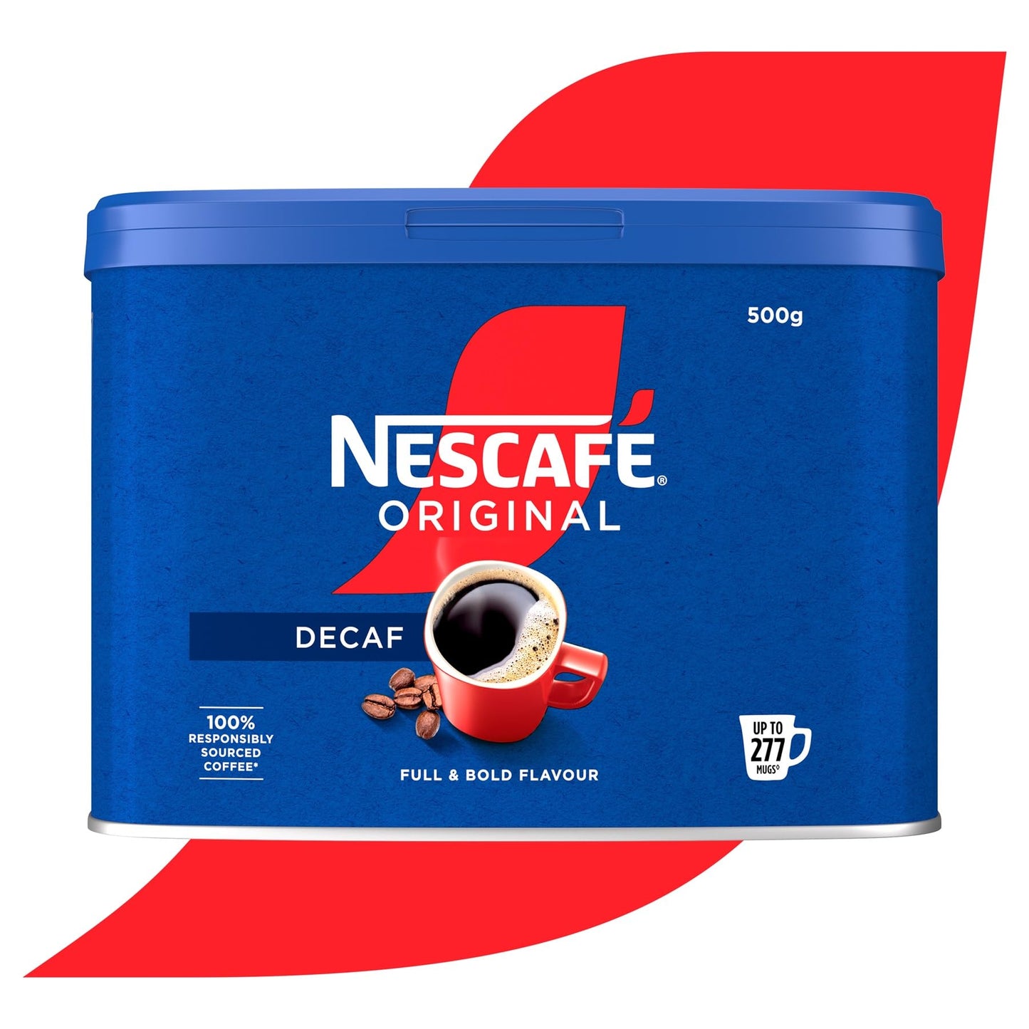 NESCAFÉ Original Decaf Instant Coffee 500g Tin