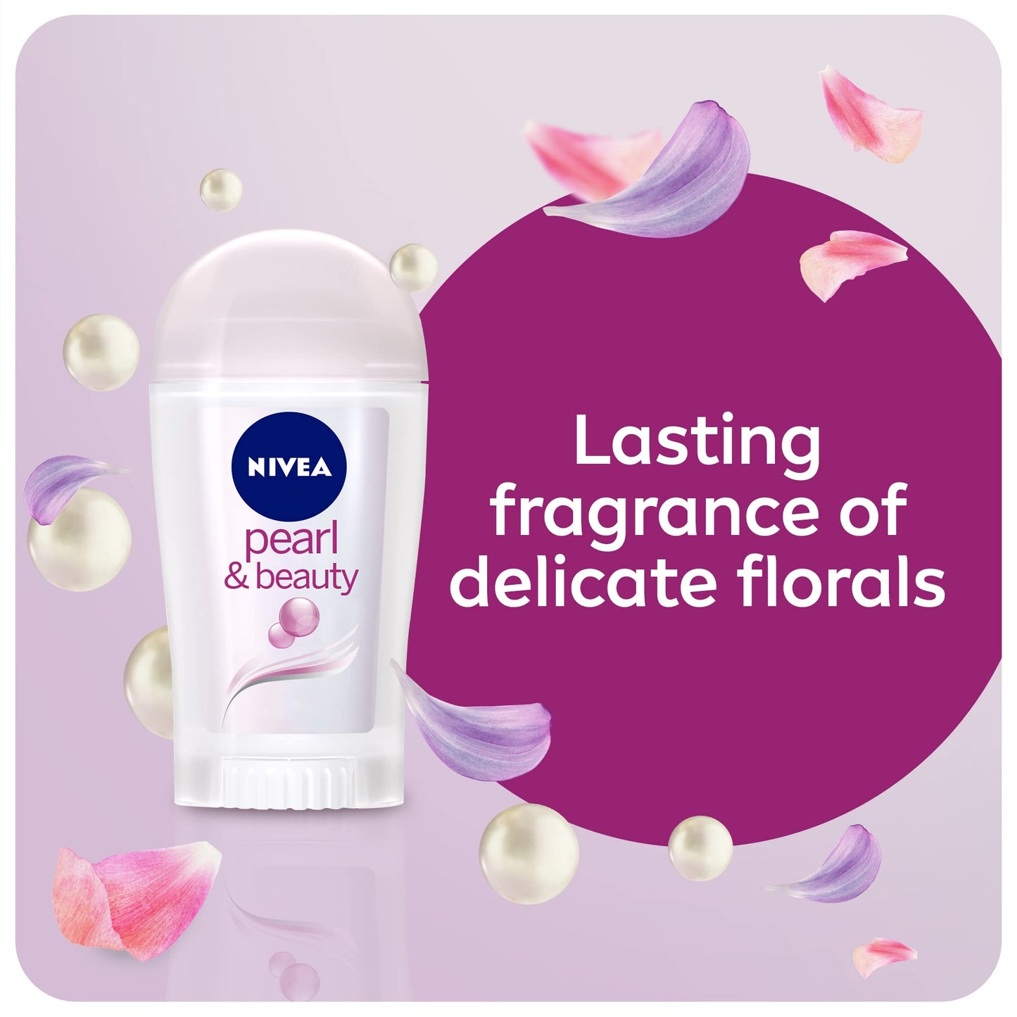 Nivea Pearl & Beauty Anti-Perspirant Stick 48h 40 ml / 1.3 oz
