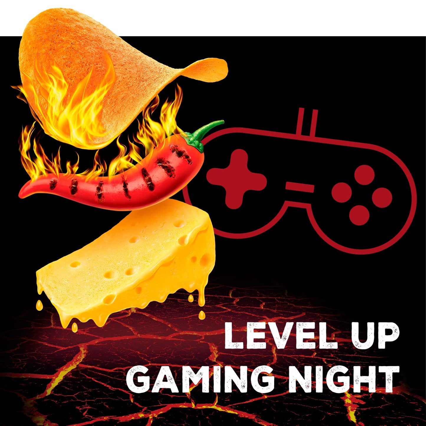 Pringles Sizzl'n Extra Hot, Cheese & Chilli, 180g