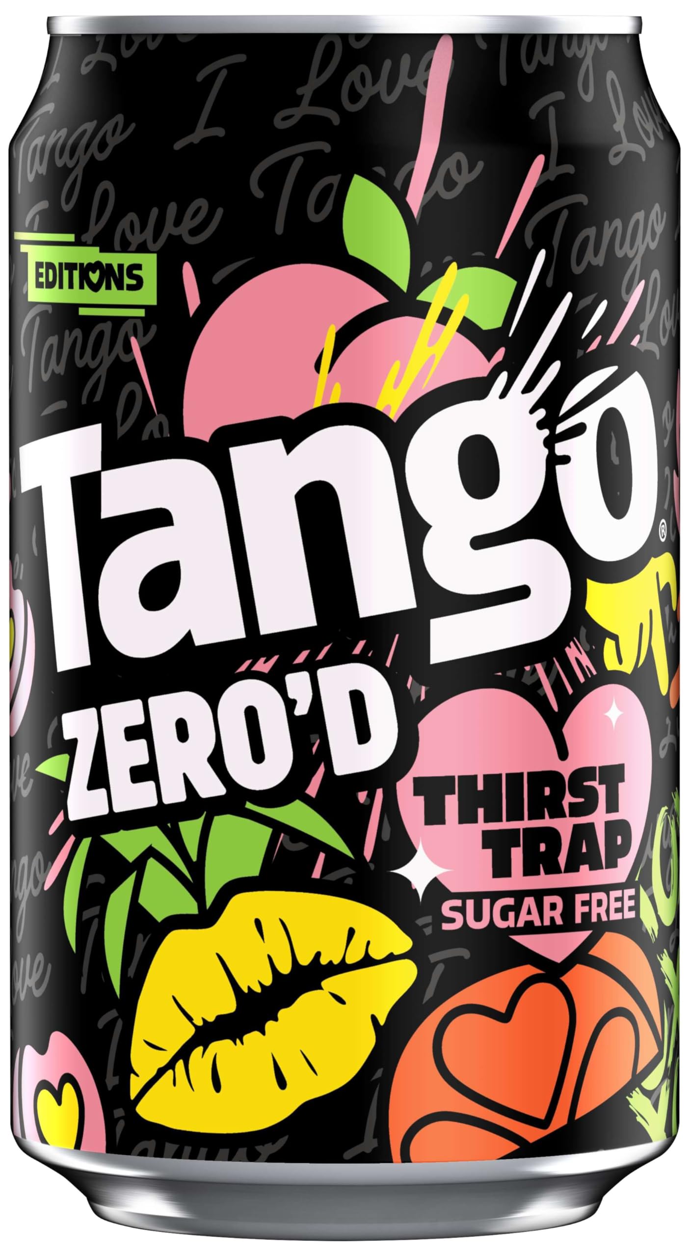 Tango Zero'd Thirst Trap - Peach & Pineapple | 330ml | Can| 24 Pack
