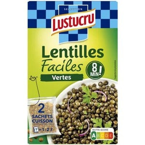 Lustucru Green Lentils 2x150g