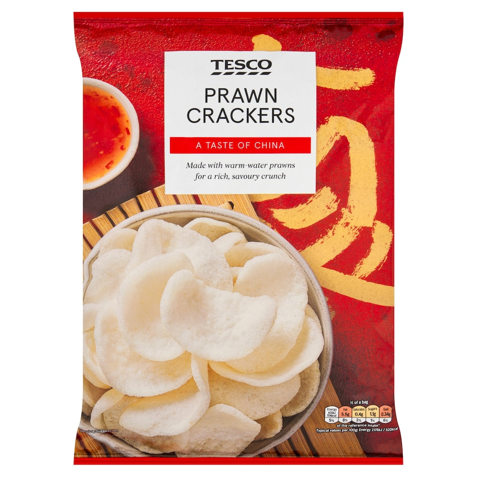 Tesco Prawn Crackers, 60g