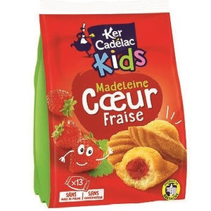 Ker Cadelac Madeleine Coeur Fraise (x13) 420g
