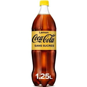 Coca Cola Zero With Lemon 1.25L