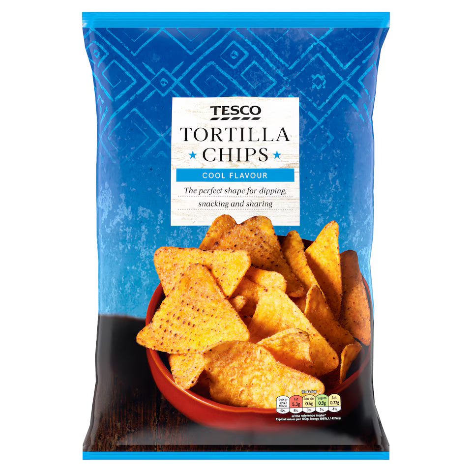 Tesco Cool Tortilla Chips, 200g
