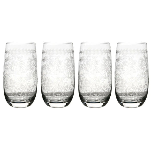 Botanic Garden Set of 4 Highball Glasses