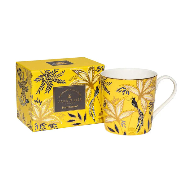 Sara Miller Anniversary Mug, Birds & Bloom