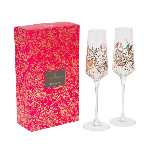 Sara Miller Chelsea, Set of 2 Champagne Flutes