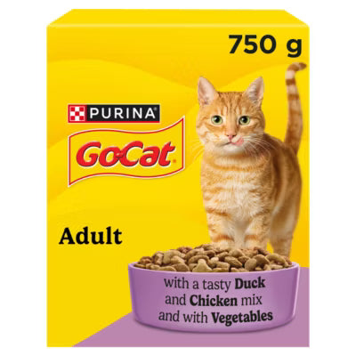 Go-Cat Complete Adult Cat with Chicken & Duck 750g