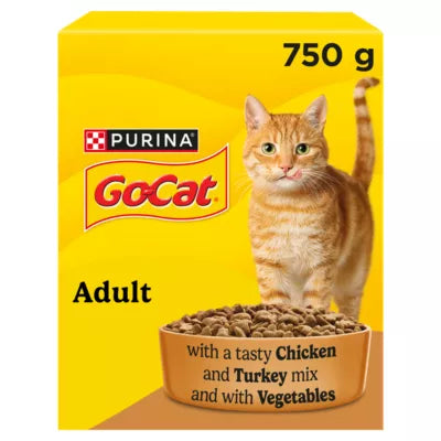 Go Cat Chicken, Turkey and Vegetable 750g