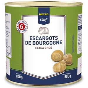 Horeca Burgundy Snails Extra Big 6Dzs 800g