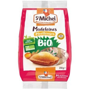 St Michel Organic Soft Madeleines, 250g