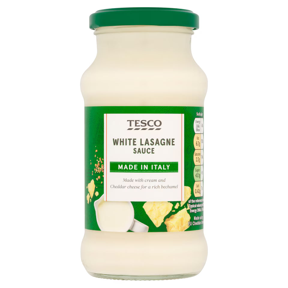 Tesco White Lasagne Sauce, 340g
