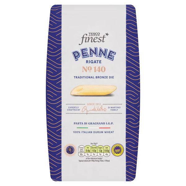 Tesco Finest Penne Rigate, 500g
