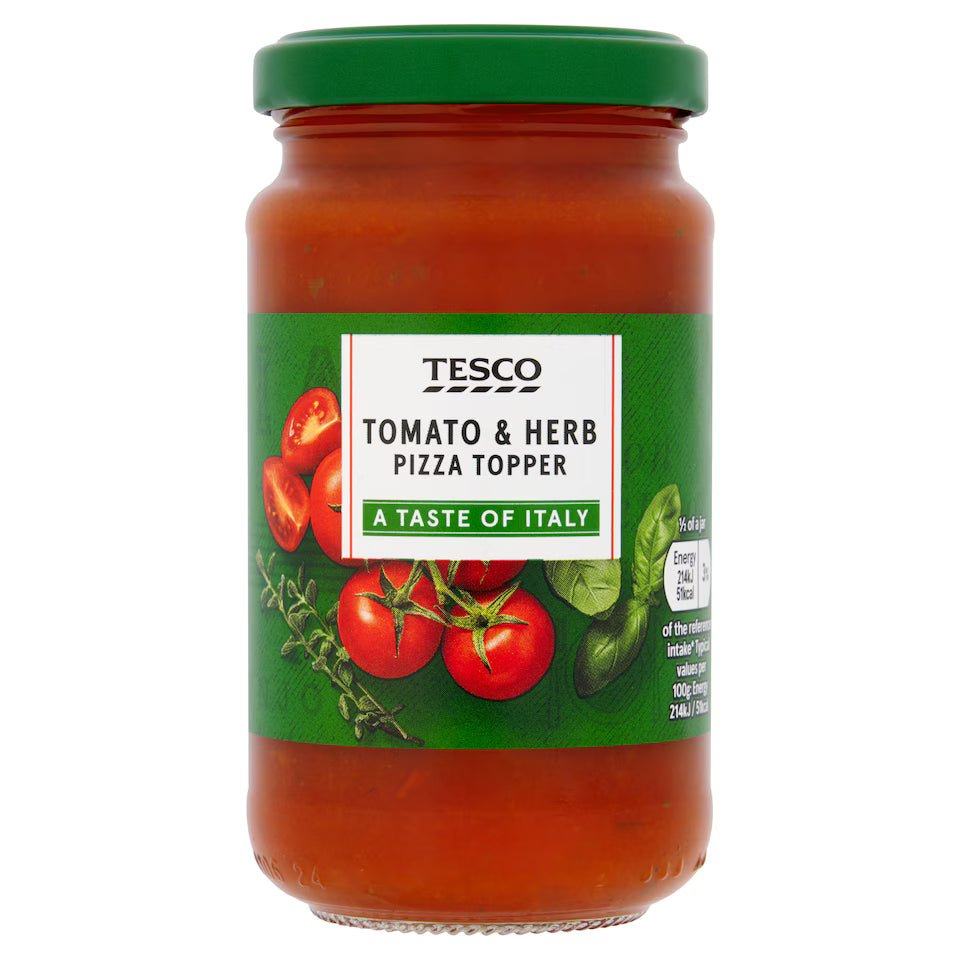 Tesco Tomato & Herb Pizza Topper 200G